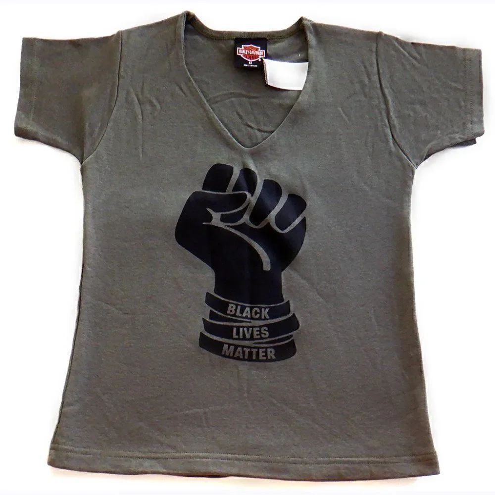 Harley Davidson Black Lives Matter Fist T-shirt
